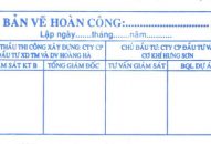 Dịch vụ khắc dấu hoàn công uy tín ở quận Ngô Quyền