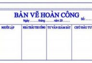 Khắc dấu hoàn công giá rẻ tại Hải Phòng