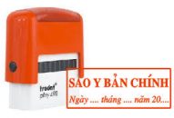 Khắc dấu sao y bản chính nhanh chóng giá rẻ tại quận Hải An